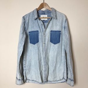 LF Carmar Distressed Denim Shirt